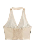 Halter Top & Skirt Set