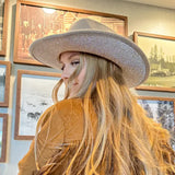 Rhinestone Cowboy Hat - Greige Goods