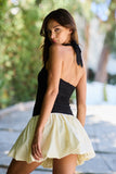 Fit & Flare Bubble Mini Dress - Greige Goods