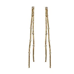 Diamond Dotted Earrings - Greige Goods