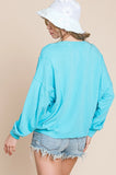 Mineral Washed Sweatshirt - Greige Goods