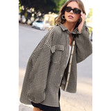 Waffle Button Down - Greige Goods