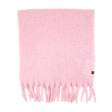 Solid Woven Scarf - Greige Goods