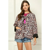 Quilted Jacket w/ Front Ribbon - Greige Goods