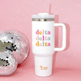 40oz Sorority Tumbler - Greige Goods