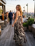 After Hours Zebra Maxi