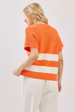 Stripe Knit Gameday Sweater - Greige Goods