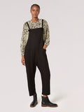 Linen Relaxed Fit Jumpsuit - Greige Goods