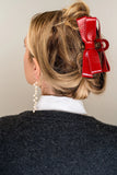 Paige Hair Bow Claw - Greige Goods