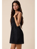 Eyelet Mini Dress