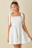 Stretch Denim Mini Dress