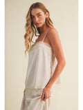 Satin & Lace Cami Top