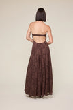 Floral Embossed Maxi Dress