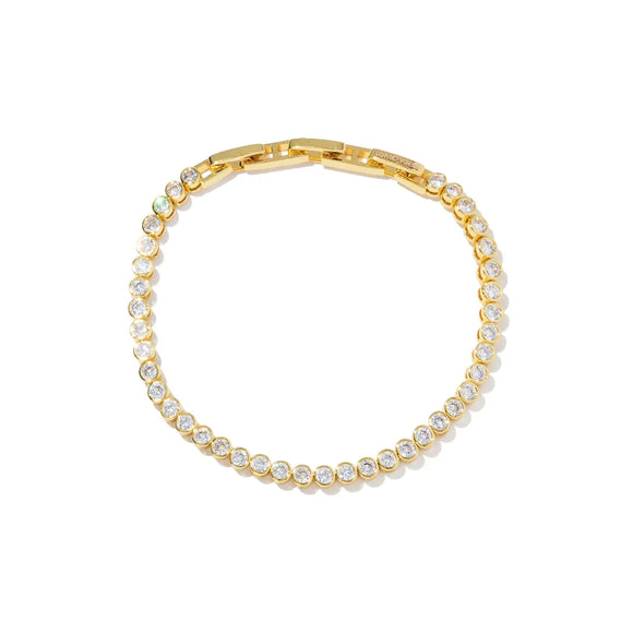 Gold Diamond Tennis Bracelet - Greige Goods