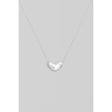 Bubble Heart Pendant Necklace - Greige Goods