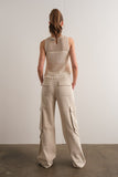 Kehlani Knit Top - Greige Goods