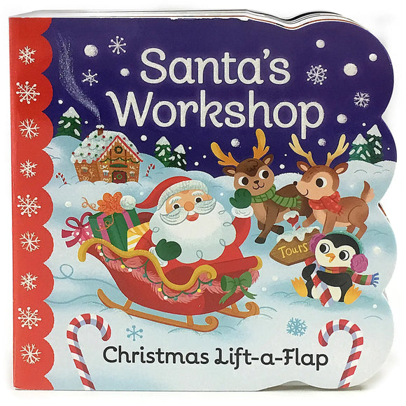 Santa's Workshop Flap book