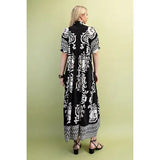 Printed Midi Dress