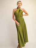 Martini Nights Maxi Dress - Greige Goods