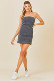 Stitchwork Denim Mini