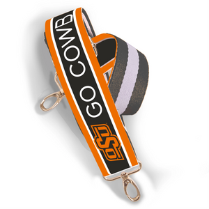 Go Cowboys Purse Strap - Greige Goods