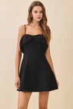 Front Bow Fit & Flare Mini
