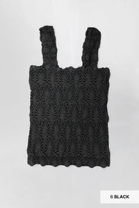 Lace Square Neck Tank