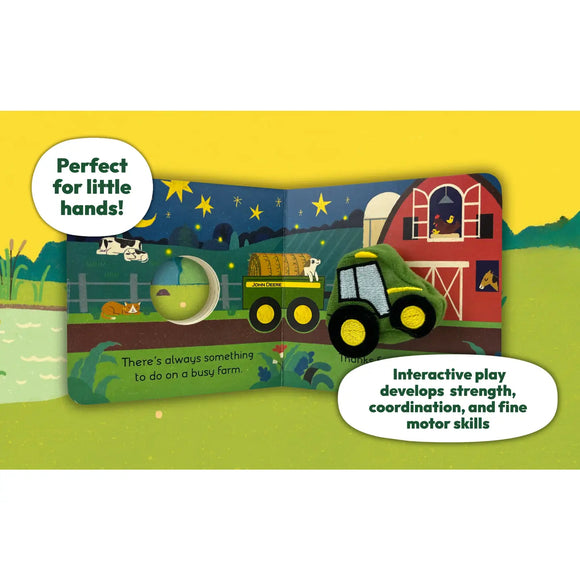 John Deere I Am a Tractor Puppet Book