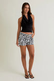 Belt Detail Low Waist Short