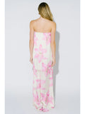 Floral Strapless Maxi Dress