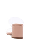 Katen Double Strap Heel - Greige Goods