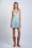 Morning Glory Corset Mini - Greige Goods