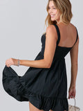 Tiered Mini Dress - Greige Goods