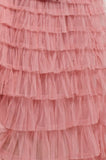 Tulle Textured Midi Skirt - Greige Goods