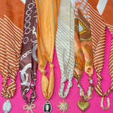 Game Day Scarf Necklace