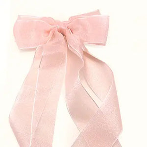 Organza Bow - Greige Goods