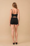 Sequin Corset Bustier Crop Bralette - Greige Goods