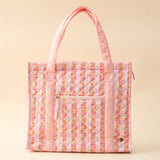 The Everyday Quilted Tote Bag