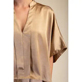 V-Neck Oversize Top