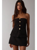 Tube Top & Mini Skort Set