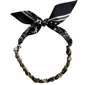 Luxe Chain Scarf Necklace