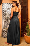 Wide Leg Tube Jumpsuit - Greige Goods