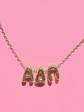 Sorority Bubble Necklace - Greige Goods