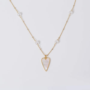 Pearl of Love Necklace - Greige Goods