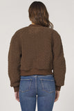 Felicia Sherpa Bomber Jacket