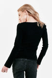 Scarlett V-Neck Top - Greige Goods