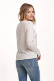 Kathy LS Jersey Tee - Greige Goods