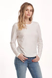 Kathy LS Jersey Tee - Greige Goods