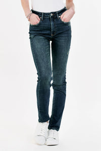 Stella Super High Rise in Bastille - Greige Goods