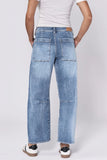 Lasso High Rise Cropped Jeans - Greige Goods